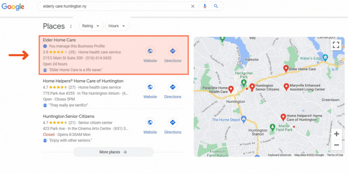 Get Listed on Google – EHC