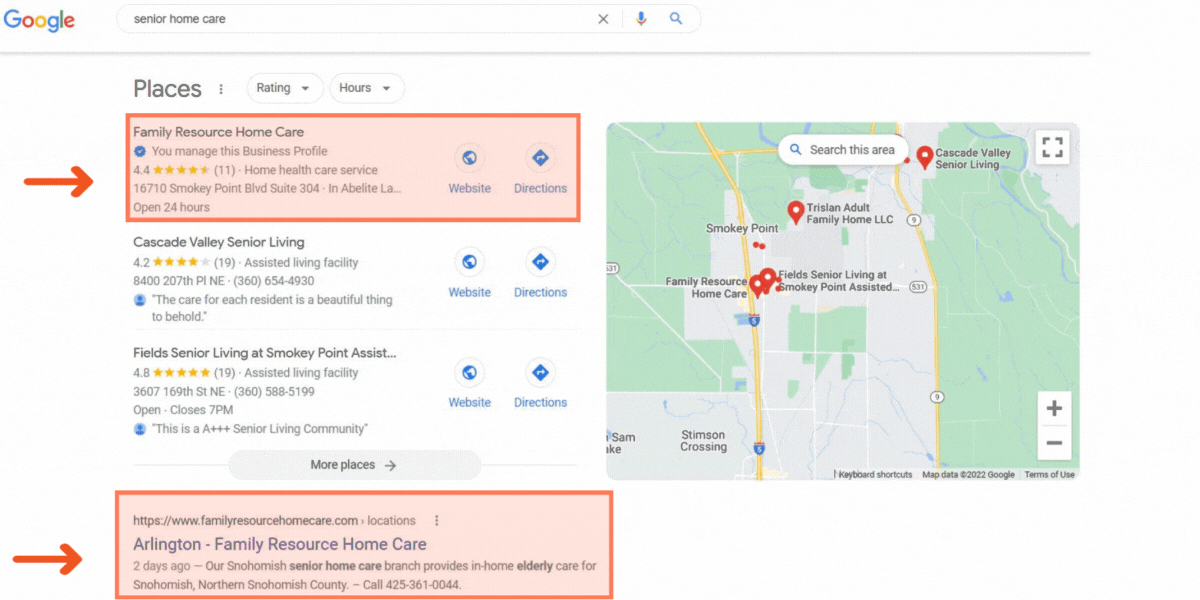Get Listed on Google – FRHC