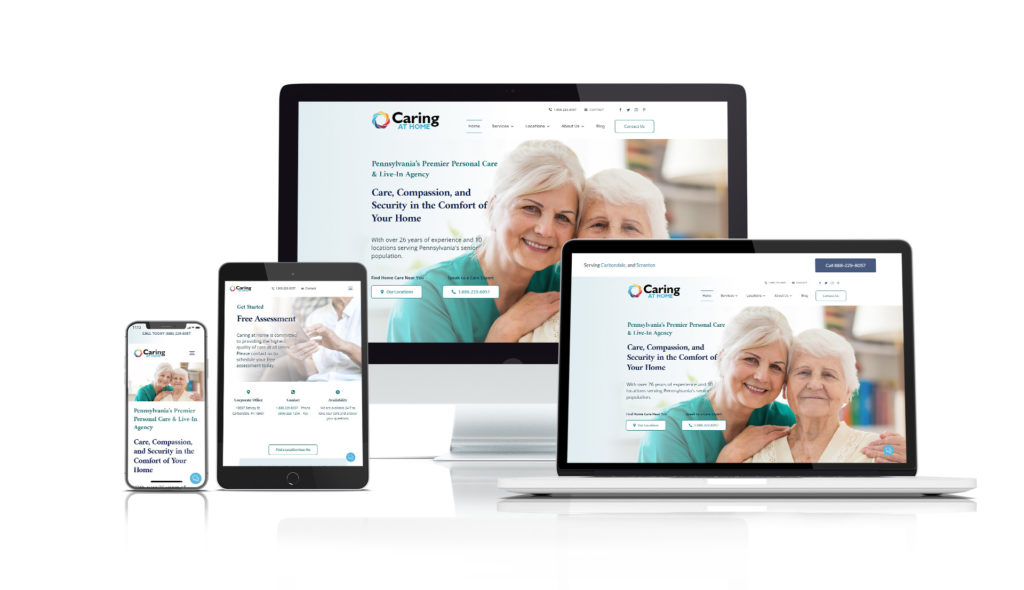 Different devices showing theme 4