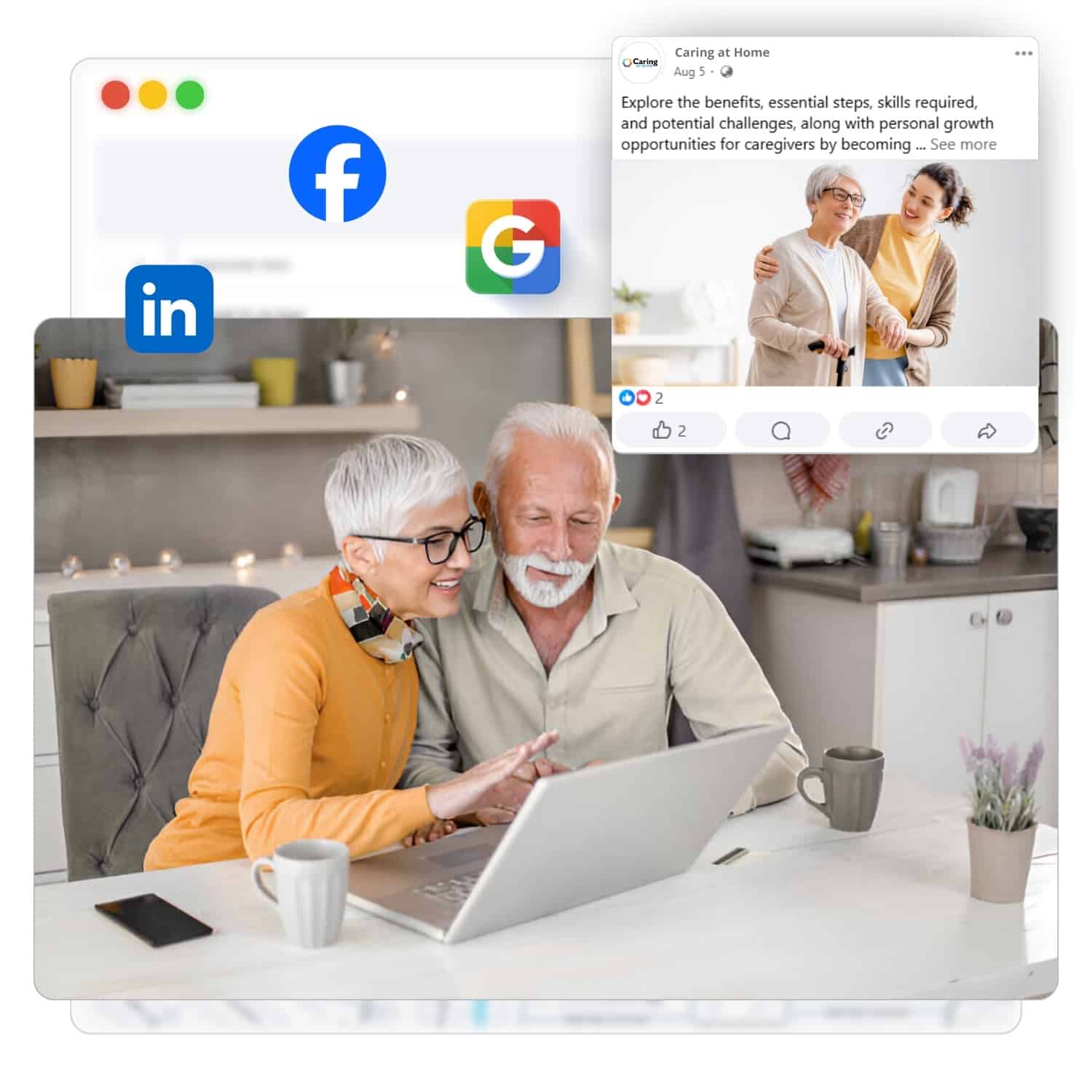 Digital Marketing for Home Care Agencies Social Media Templates